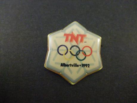 Olympische Spelen Albertville 1992 sponsor TNT